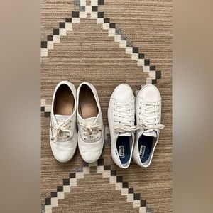 Leather Keds - 2 pairs